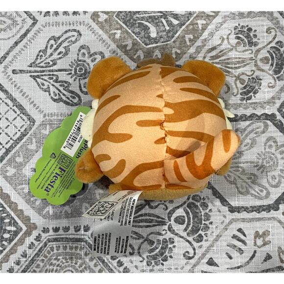 Tiger Plush Cat Stuffy Teddy Bear by FIESTA with Tag - Picture 2 of 7